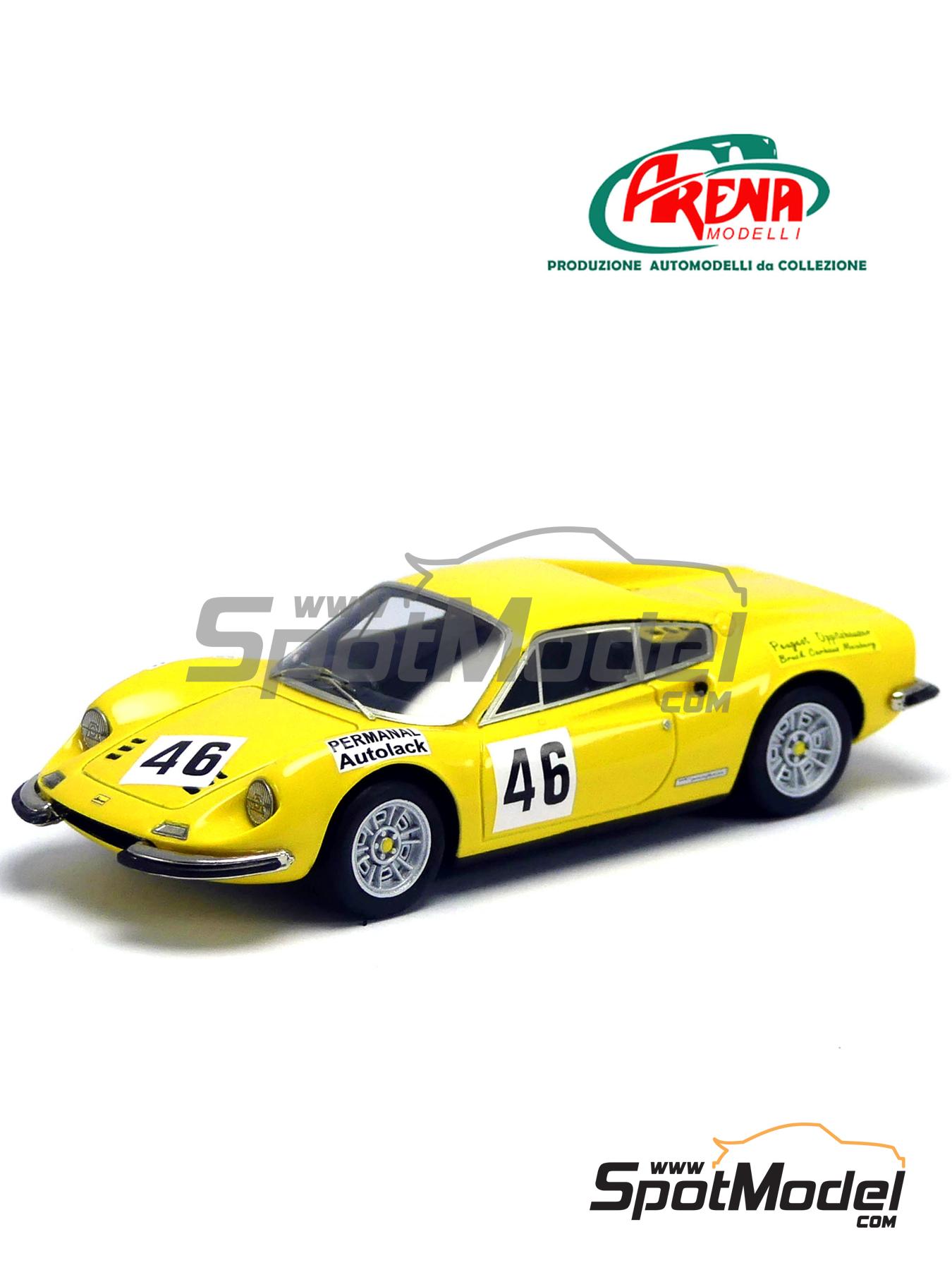 Record Kit Monté 1/43 - Ferrari 246 GT Dino Coupé Argenté - état MINT + Boîte